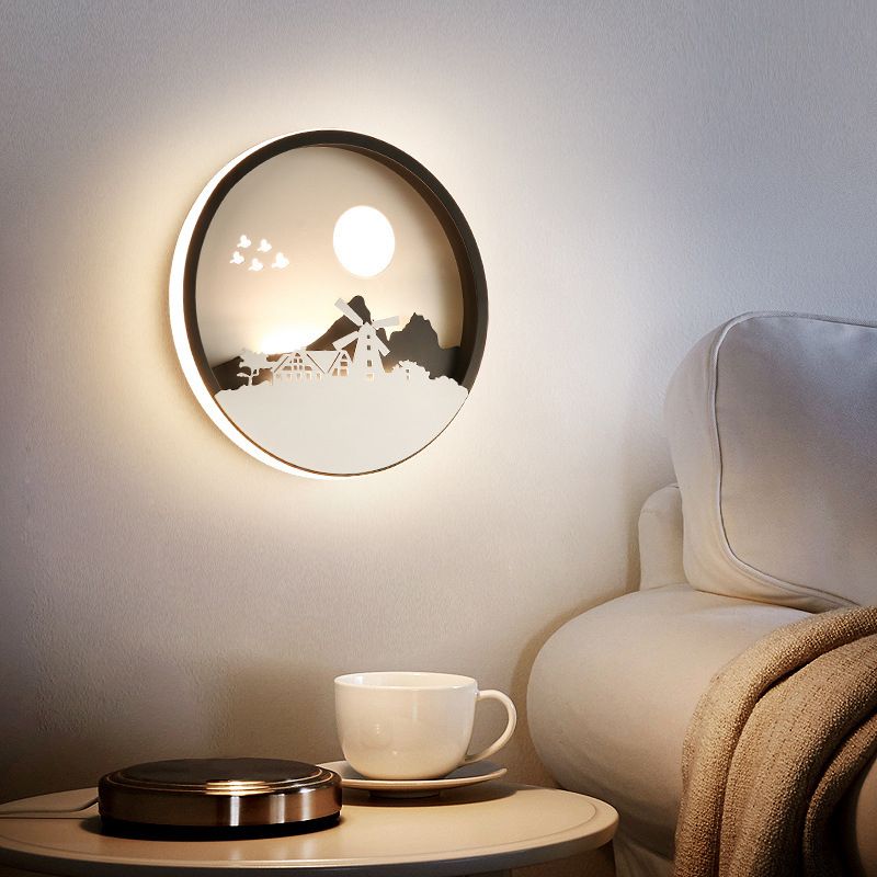 Contemporary Wall Light Simple LED Wall Light Sconce for Bedroom