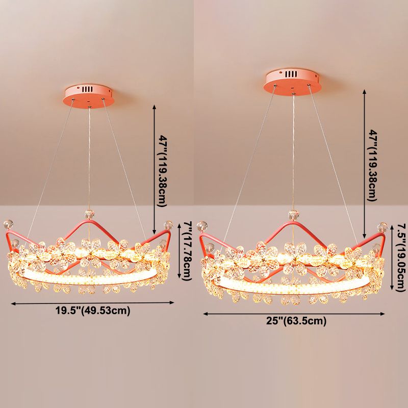 Ultra-moderne Kronleuchter-Leuchte-Kristall-Hang-Lampe mit hängenden Kabel für Schlafzimmer