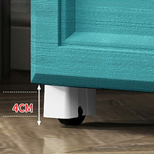 Non-Hanging Armoire with Legs Modern Storage Cabinet with Drawer