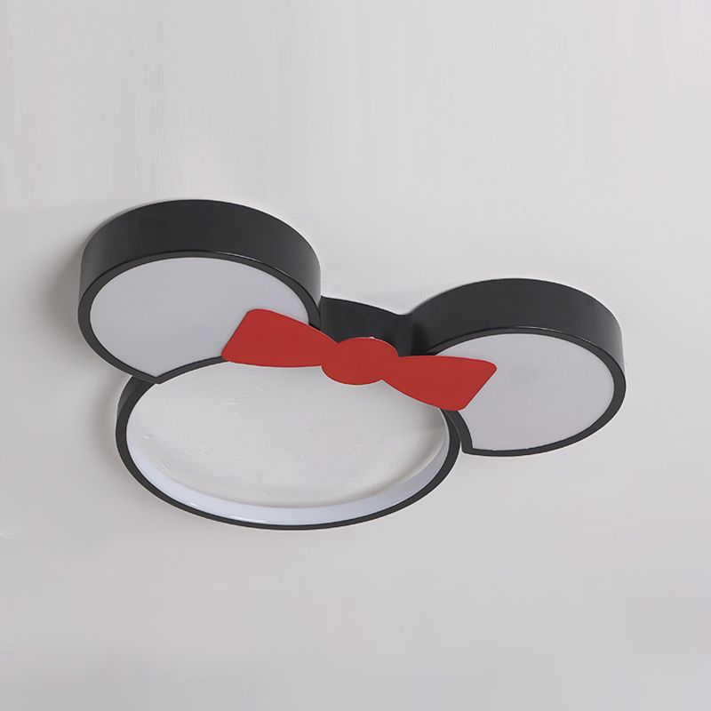 Modern Minimalism LED Ceiling Light Lovely Cartoon Flush-mount Lamp for Kids Bedroom