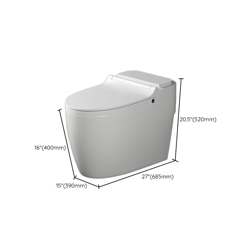 Modern Floor Mount Urine Toilet One Piece Toilet Bowl with Seat