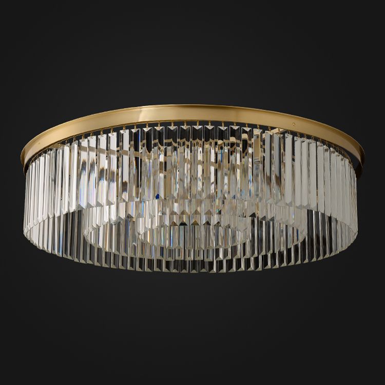 Illuminazione a soffitto in cristallo multitesta Plafoniere moderne da incasso