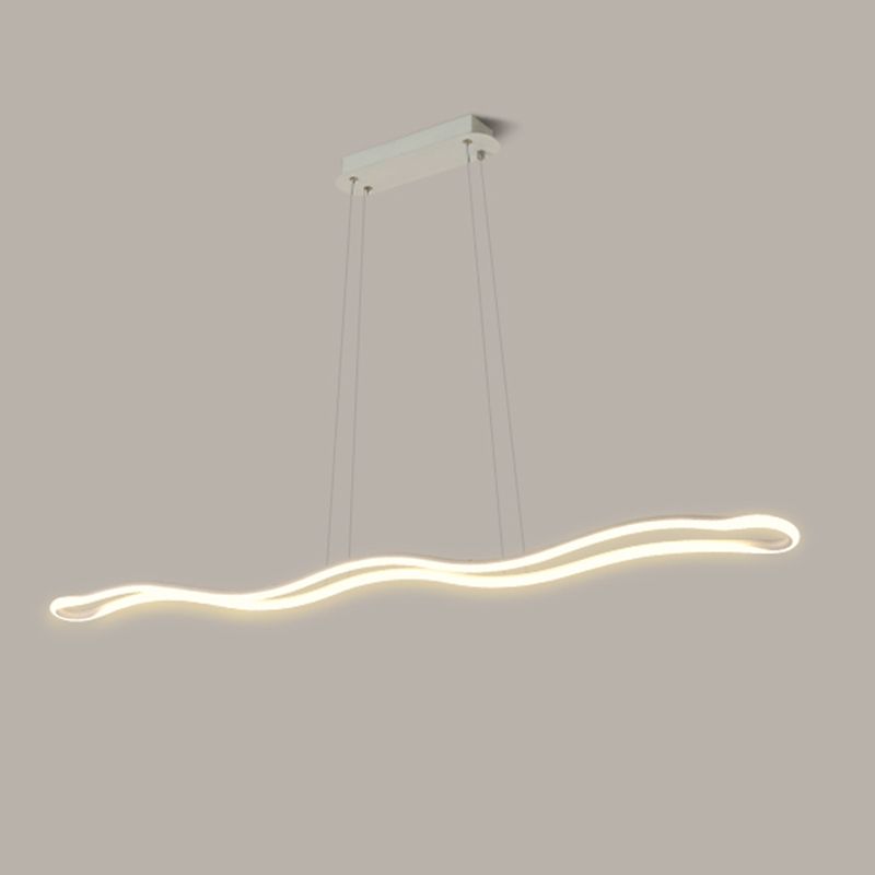 Nordische moderne LED hängende licht schmiedeeiserne Anhängerleuchte für Esszimmer