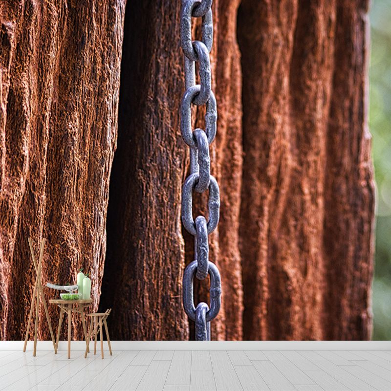 Fancy Mural Environment Friendly Decorative Mural Industrial Style Metal Mural Wallpaper