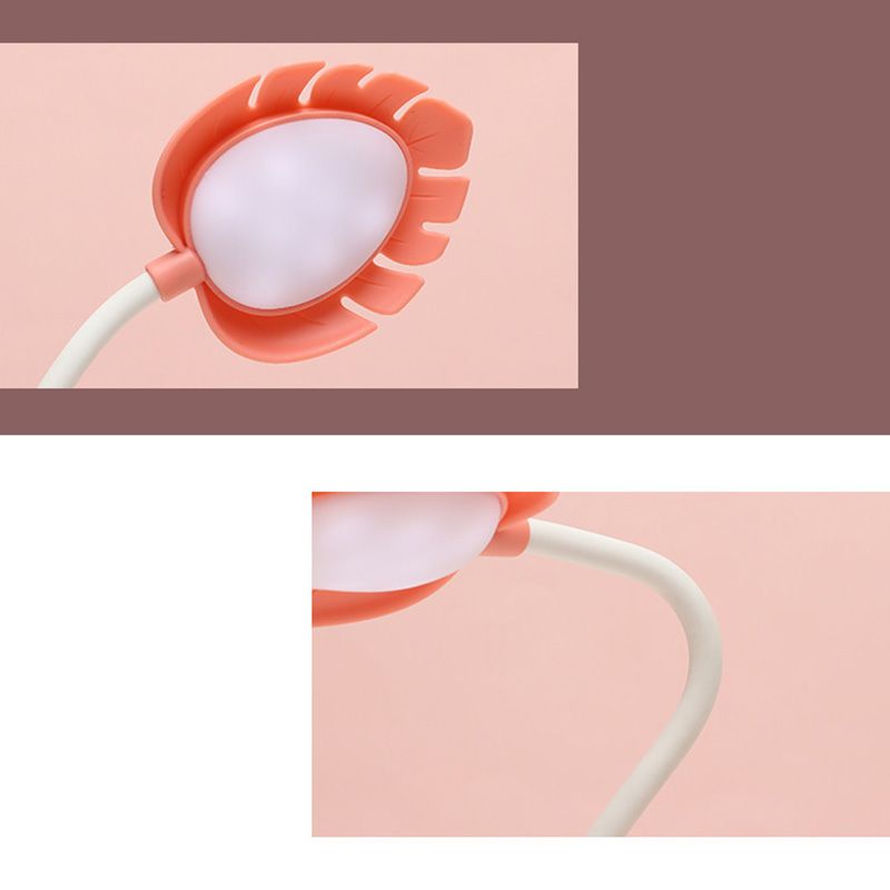Macaroon Snail en forme de mini lampe de table ABS ABS PLANT CRÉATIVE LED LETTANDE DE LED POUR CHAMBRE