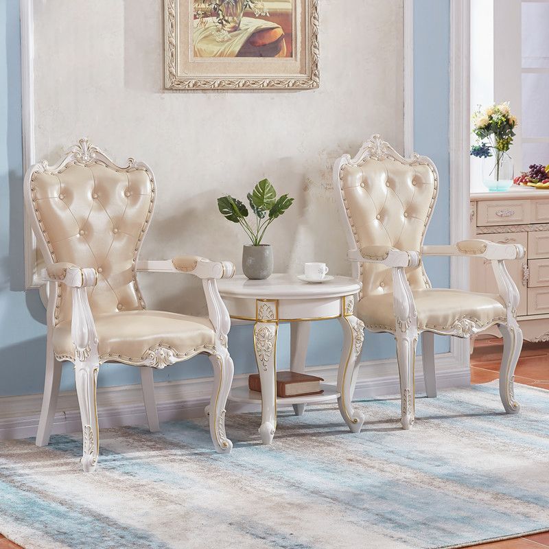 Chaise de baignoire solide de style bouleau de style Europe