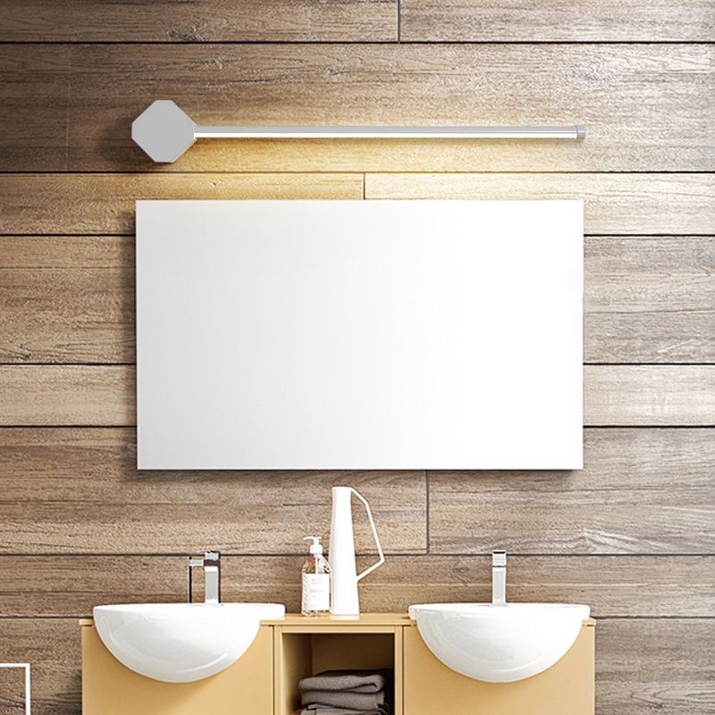 Modern Minimalist Style Linear Vanity Sconce Lights Metal 1 Light Bar Light