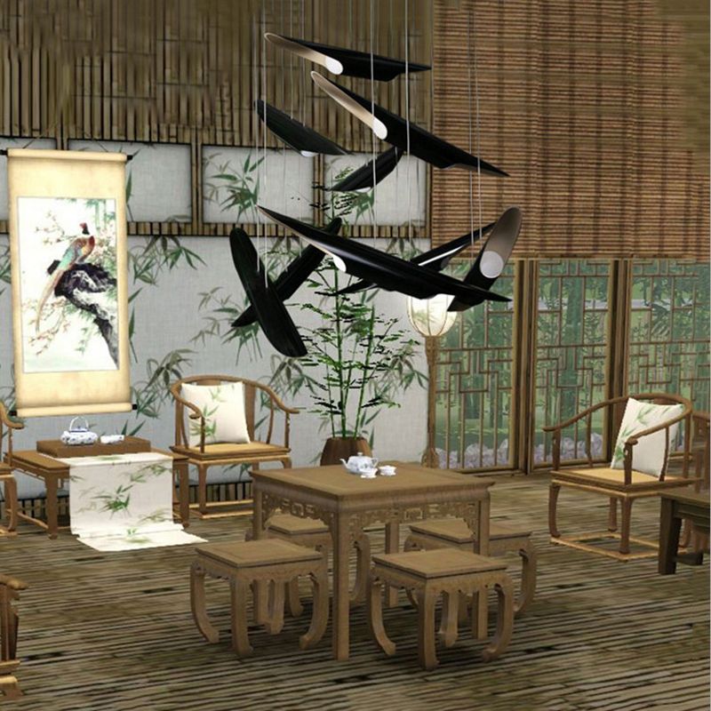 Kreative zeitgenössische Anhängerleuchten für Esszimmer Café Café