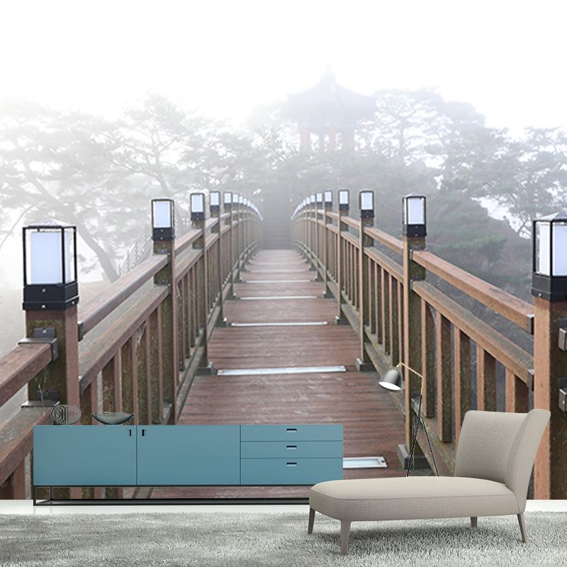 Space Extension Mural Modern Mildew Resistant for Wall Decor