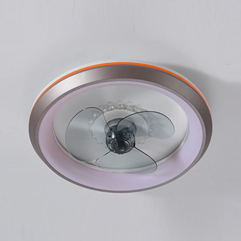 Iluminación de ventilador de techo de estilo moderno iluminación de ventilador de techo múltiple de metal para restaurante