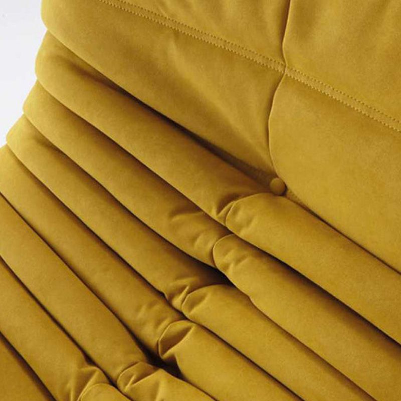 34.25"L x 40.16"W x 27.56"H Armless Sewn Pillow Back Chair,Modern Chair for Bedroom