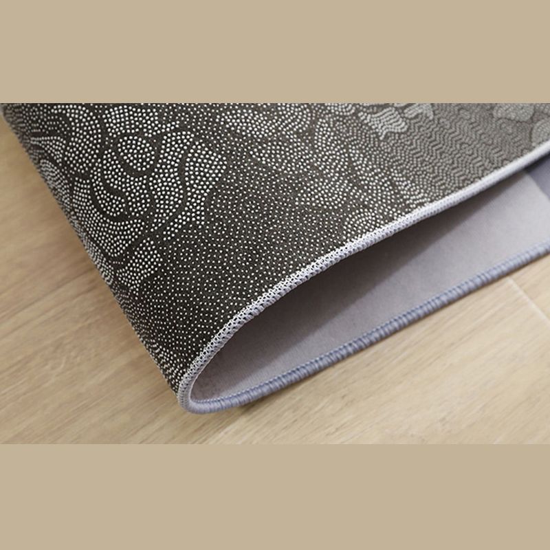 Witte toon tribal print tapijten polyester tapijt klassieke antislip achterste binnen tapijt voor woonkamer