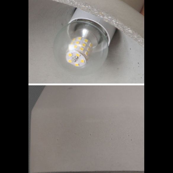 Grijs bel cement hangend lichtende Noordse stijl 1 lichte restaurant plafond hanger lamp