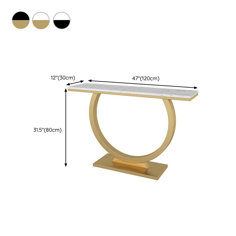 Contemporary Console Accent Table Rectangle Sofa Console Table