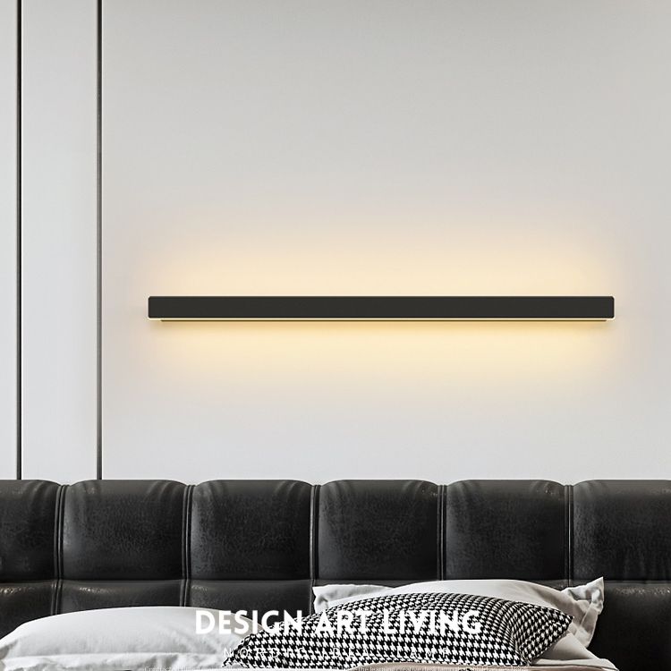 Rectangle Shaped Wall Sconce Modern Metal Acrylic LED Indoor Wall Mount Light (Without  Decorations)