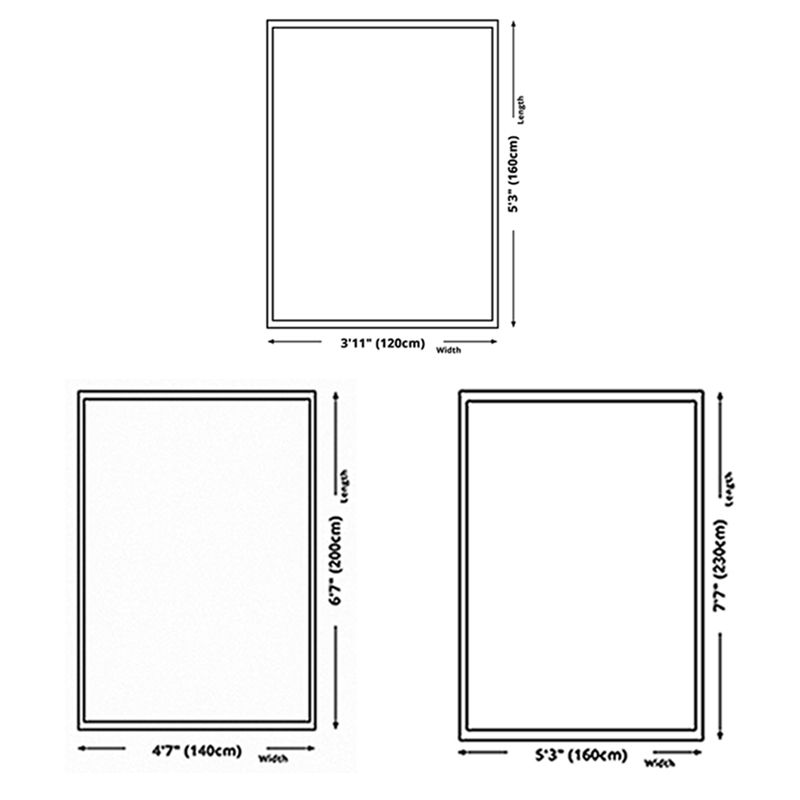 Modern Washable Carpet Stylish Deer Print Indoor Rug Polyester Stain Resistant Carpet for Home Decor