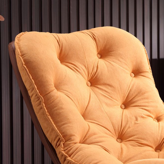 Living Room Luxury Leisure Chair Wood Frame Base Relaxing Lazy Rocking Chairs