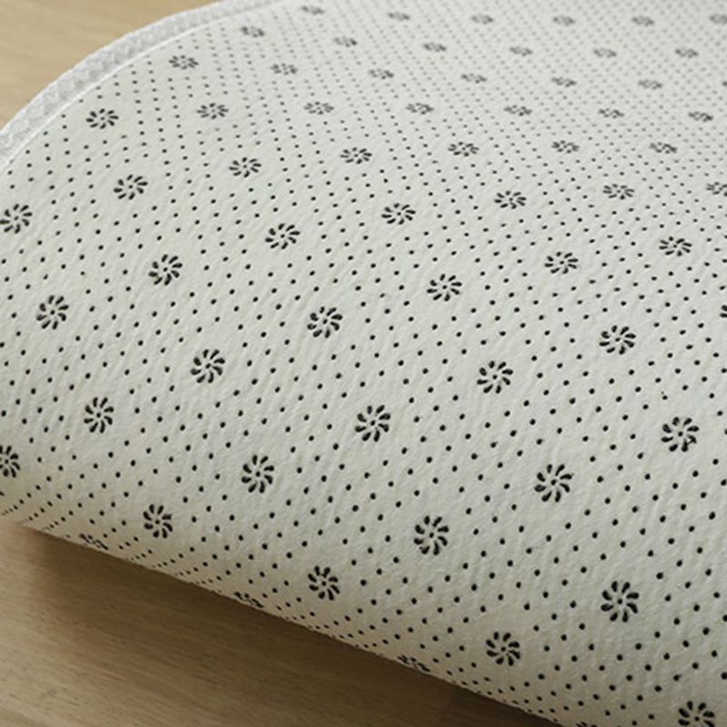 Tappeto in poliestere con tappeto solido minimalista tappeto interno per la camera da letto per adulti