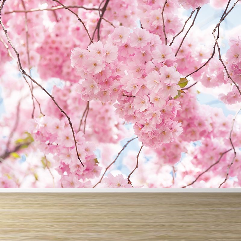 House Decor Flower Stamens Mural Decal Personalise Modern Wall Covering for Playroom