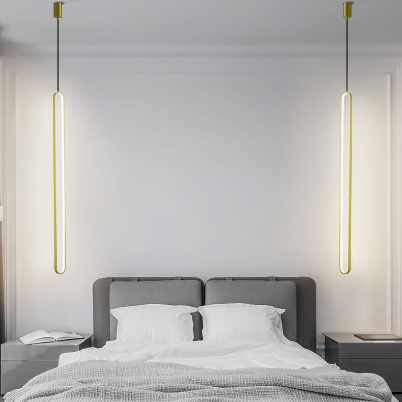 Servo moderno a forma di metallo ovale per la sala da pranzo del bagno per soggiorno