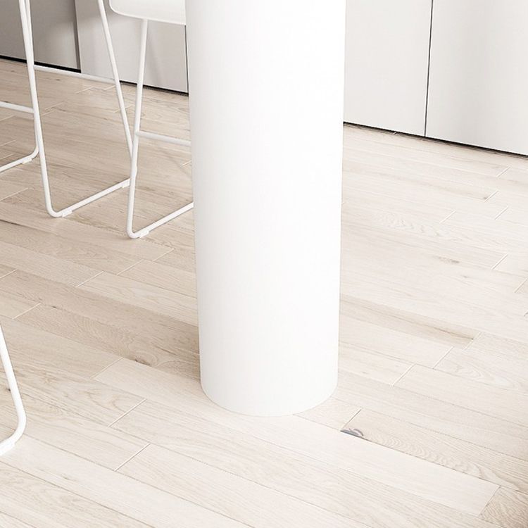 Kitchen Stone Top Counter Table Metal Base 42-inch Height Modern Bar Table