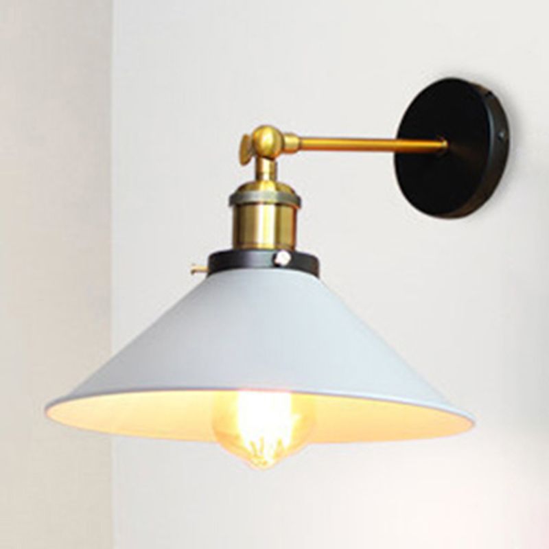 Kegelmetallische Wandmauermauerlichter Industrie 1-Licht-Leuchtenbeleuchtung