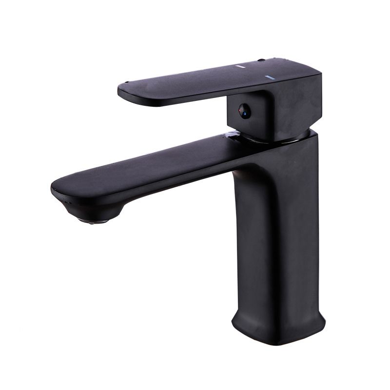 Modern Sink Faucet Pure Color Copper Vessel Sink Faucet for Bathroom