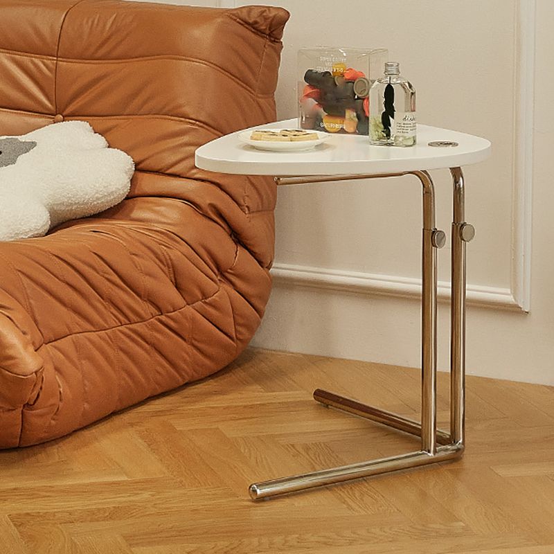 18" Wide Contemporary Corner Table Triangle Accent Side Table