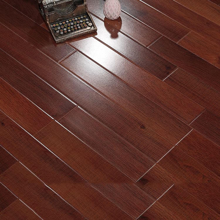 Modern Laminate Flooring Click Lock Scratch Resistant with Wax Coating