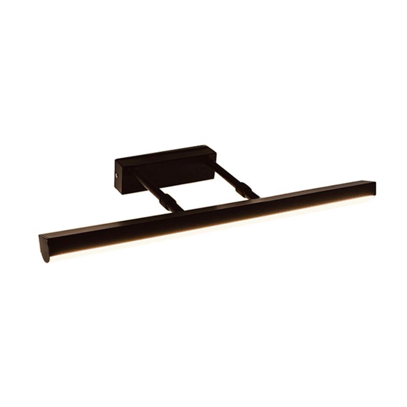 Moderno stile minimalista aerodinamico aerodinamico aerodinamico illuminazione con applique in alluminio per bagno per bagno