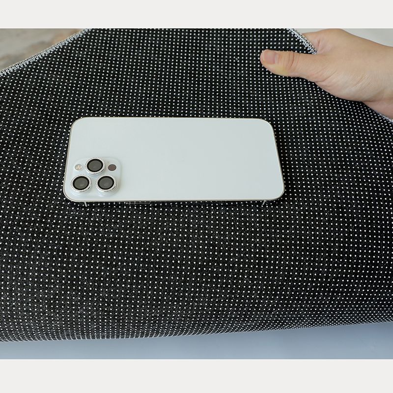 White Tone Modern Indoor Rug Polyester Color Blooming Carpet Non-Slip Backing Rug for Living Room