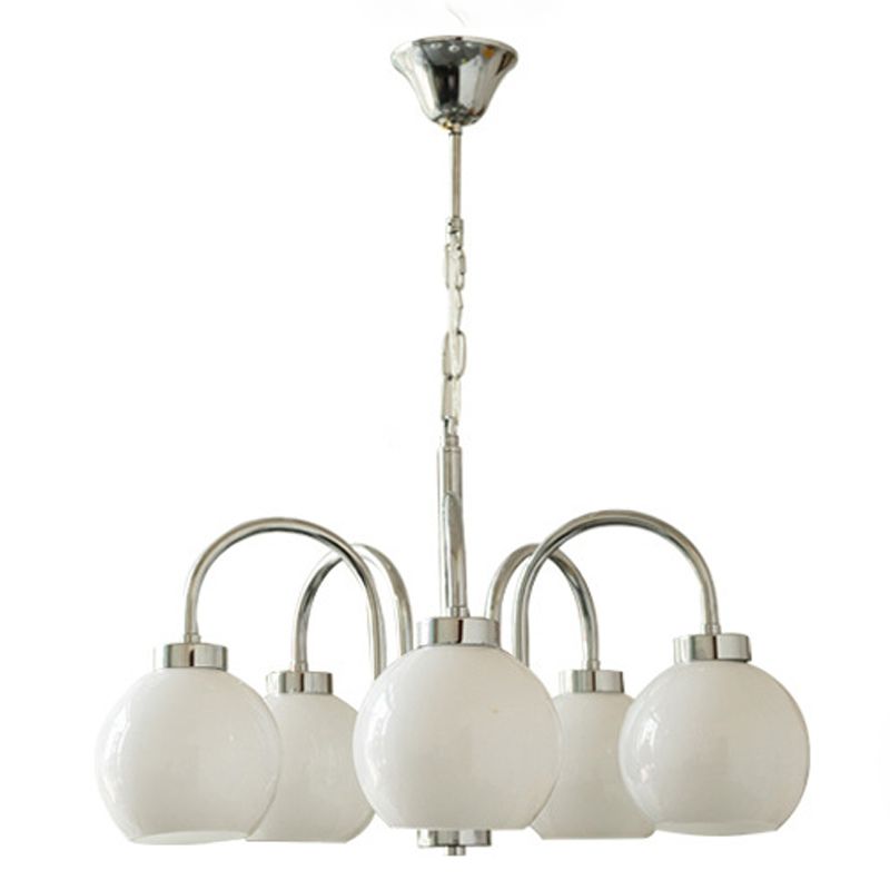 French Classic Style Classico Classellale Lampadella di vetro leggero per soggiorno