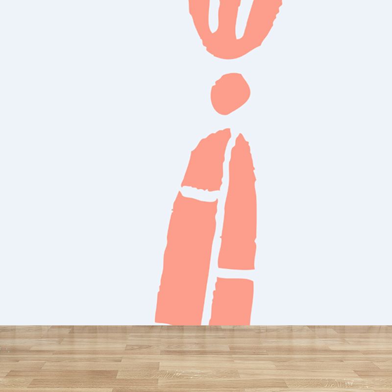 Pastel Flower-Like Mural Wallpaper Waterproofing Modern Girls Bedroom Wall Decor