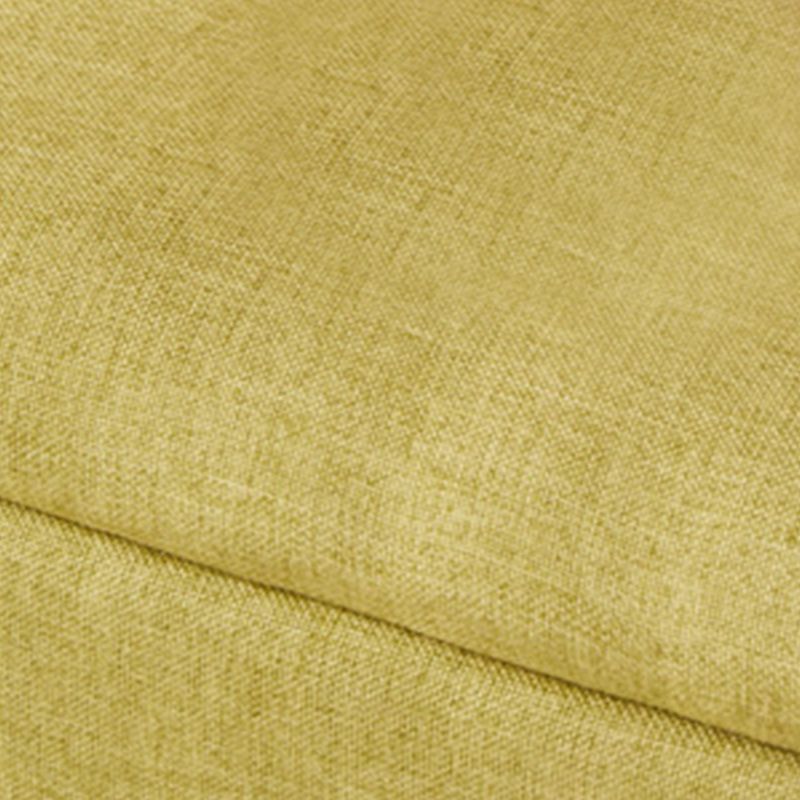 Modern Ottoman Solid Color Square Storage Cotton Linen Fade Resistant Ottoman