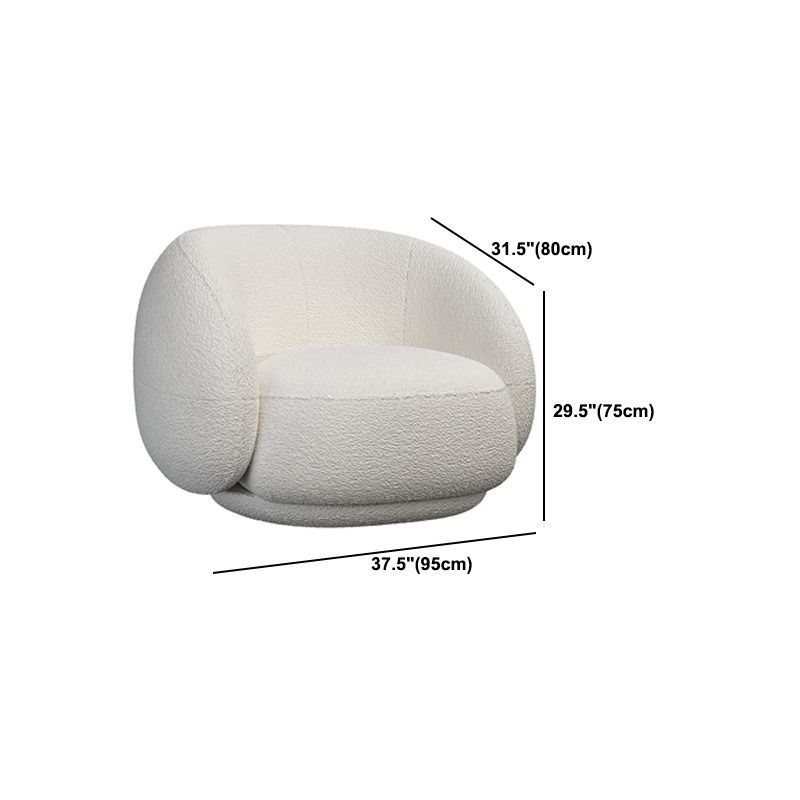 Contemporary Sloped Arm Sofa Tight Back Sofa for Living Room