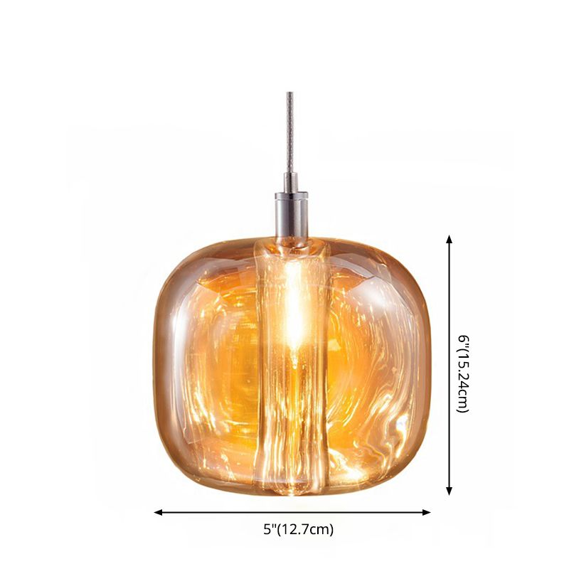 1 éclairage pendentif globe lumineux