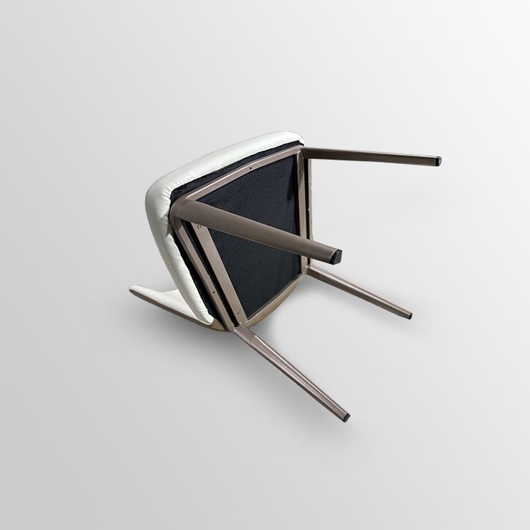 Modern Kitchen Dining Room Set with  Sintered Stone Top and Gold Base Dining Furniture