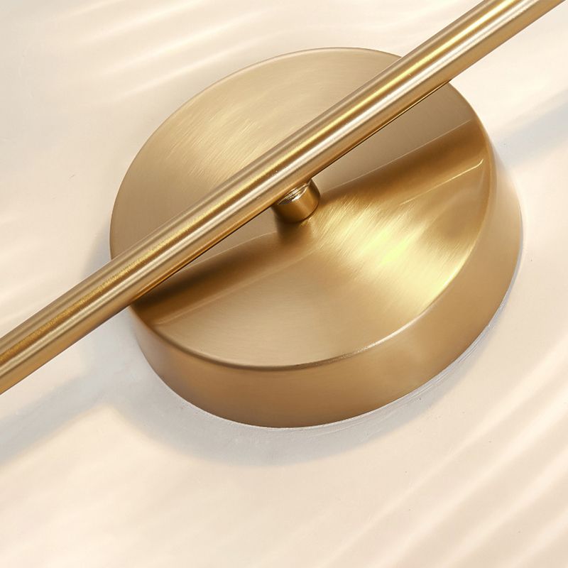 Modern Minimalist Style Spherical Wall Mount Light Fixture 1 Light Wall Lighting with Glass Shade