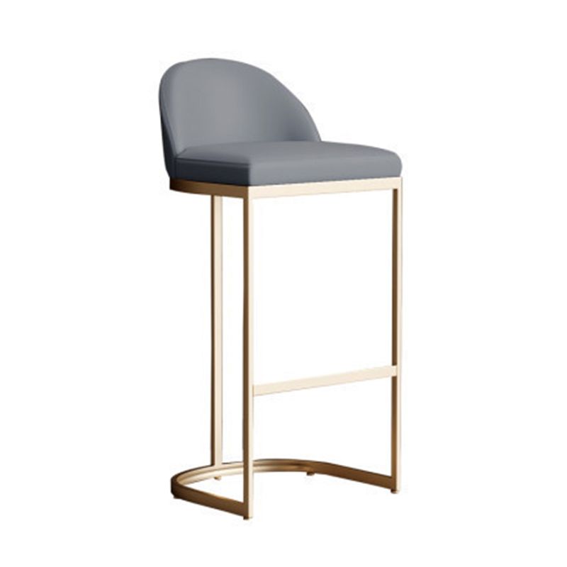 Glam Style 1/2/5 Pieces Bar Table Set Rectangle Bar Table with Metal High Stools for Home