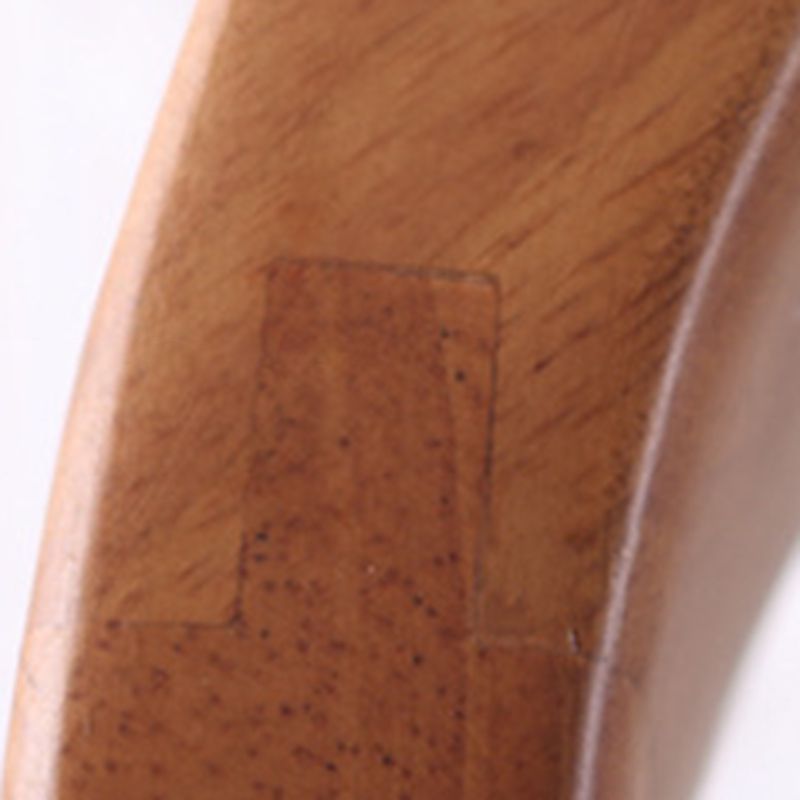 Contemporary Upholstered Arm Chair Home Rubberwood Dining Chair