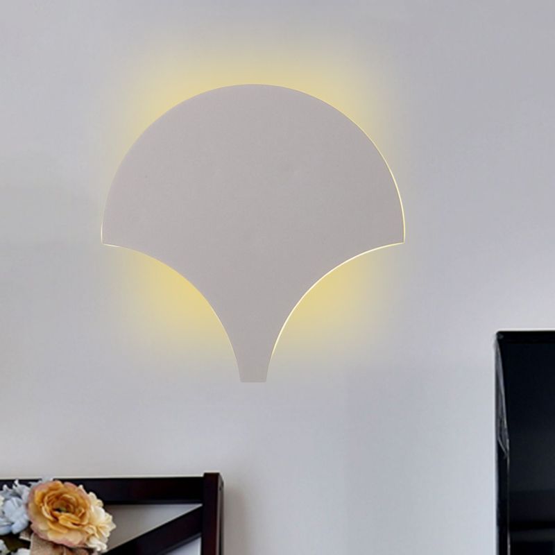 Moderne oude waaiervormige muurlicht metaalgrijs grijze led wand sconce voor slaapkamer badkamer