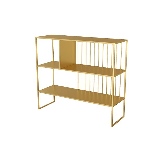 Modern Style Etagere Bookcase Open Back Metal Bookshelf for Home