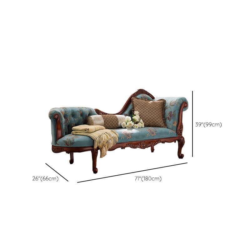 Traditional Chaise Lounge Couch Tufted Chaise Lounge for Bedroom