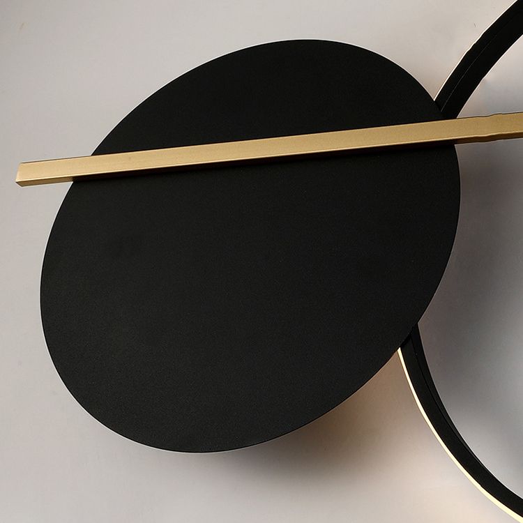 LED Bath Vanity Lighting Modern White/Black Wall Light for Bathroom