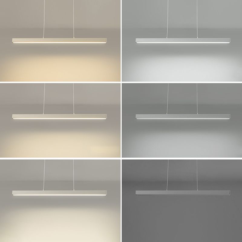 LED simple île lampe de style moderne de style moderne