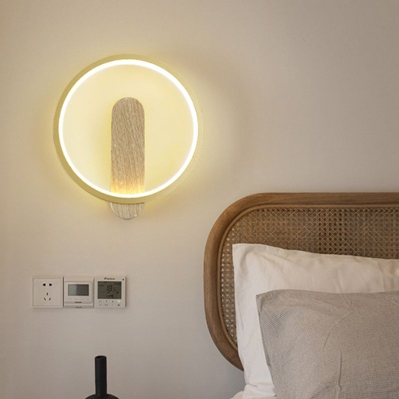 Geometric Wall Lighting Modern Style Wood Wall Lighting Ideas
