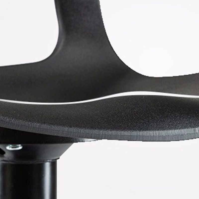 Modern Adjustable Swivel Bar Stool Low Back Plastic Bar and Counter Stool