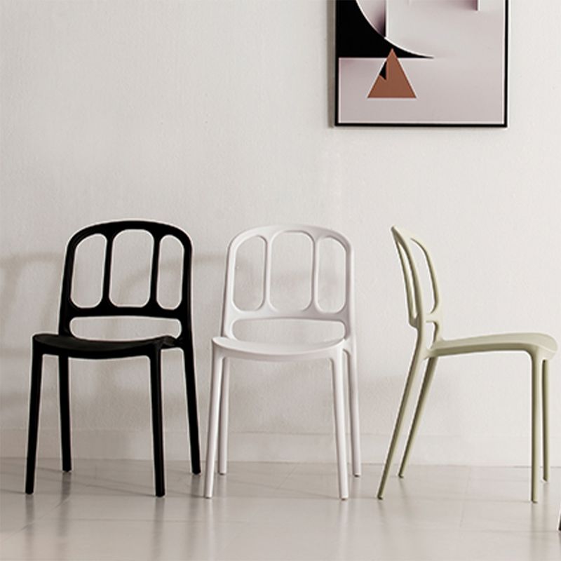 Scandinavisch plastic eetkeukenkamer stoel Windsor zijstoel