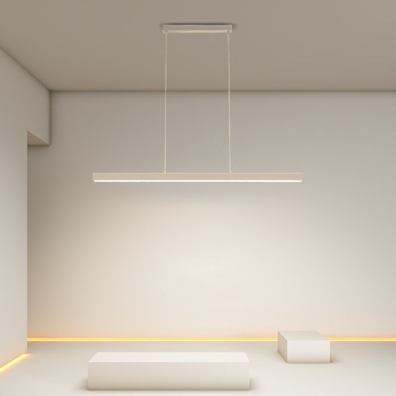 LED Kitchen Island Lighting Contemporary Black/White Ceiling Light for Home