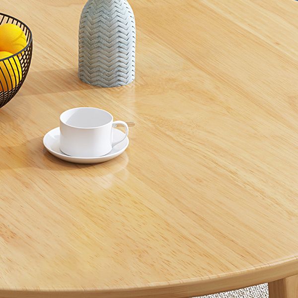 Eenvoud Ronde Eettafel Massief Houten Eetkamer Huismeubilair